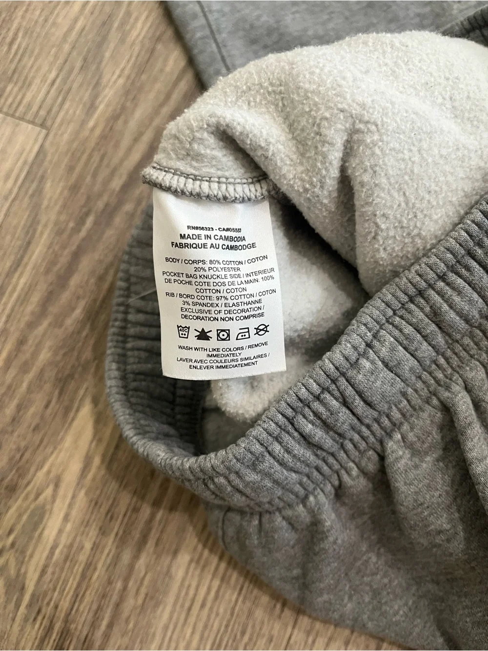 Nike Kids Grey Cargo Joggers with Drawstring